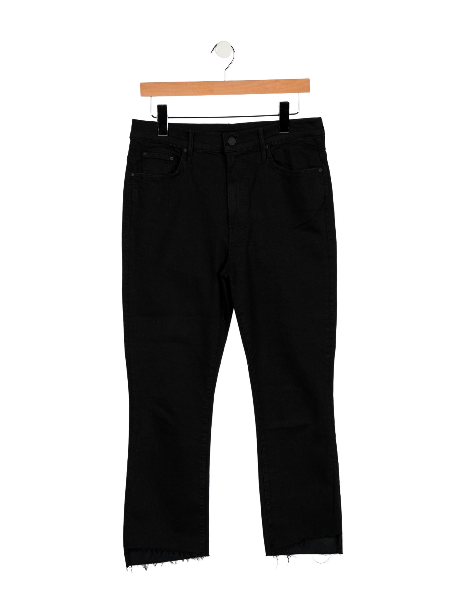 Mother High-Rise Straight Leg Jeans