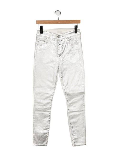 Mother Mid-Rise Skinny Leg Jeans