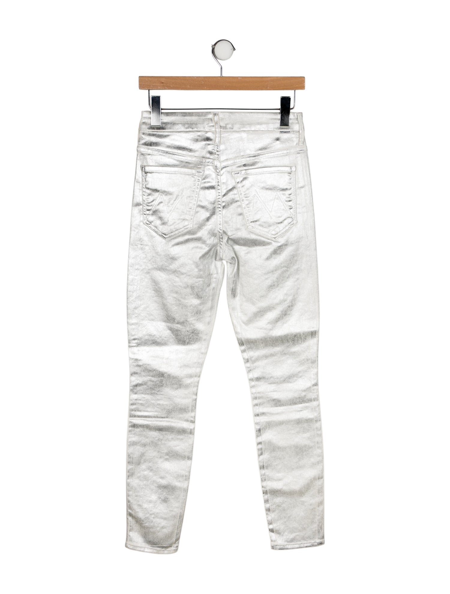 Mother Mid-Rise Skinny Leg Jeans