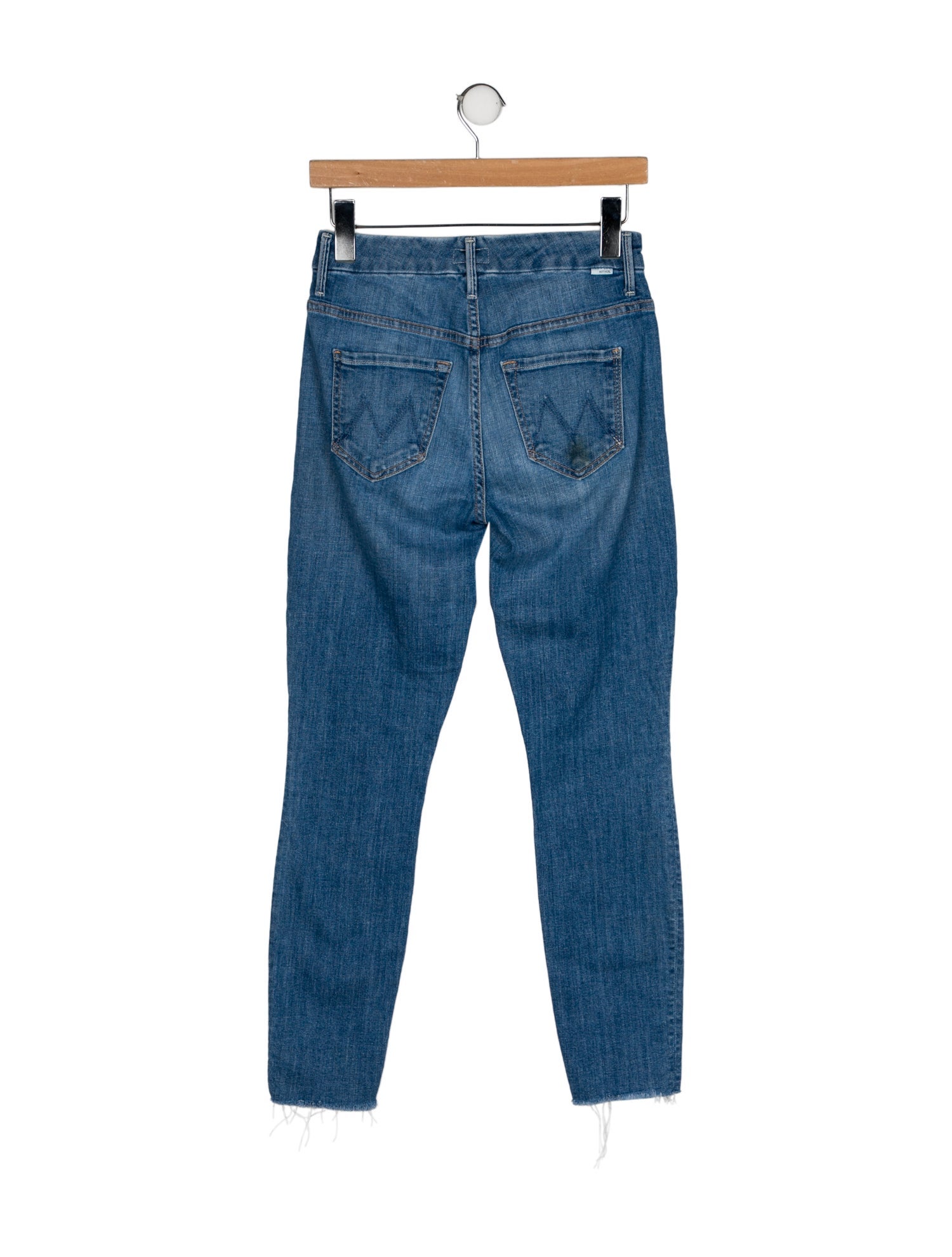 Mother Mid-Rise Skinny Leg Jeans