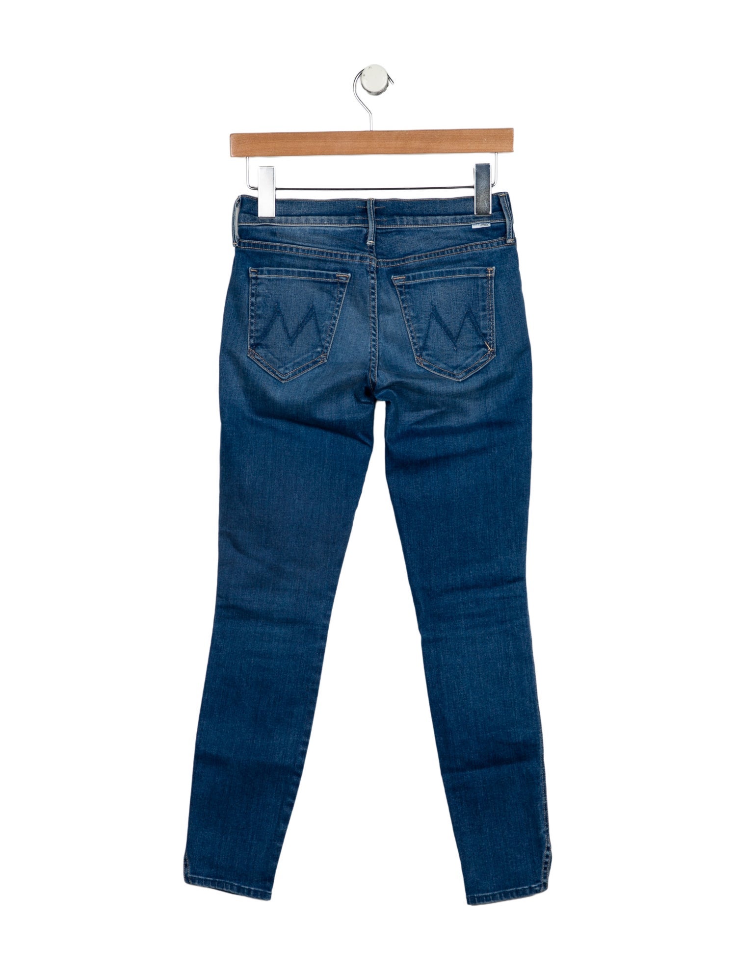 Mother Low-Rise Skinny Leg Jeans