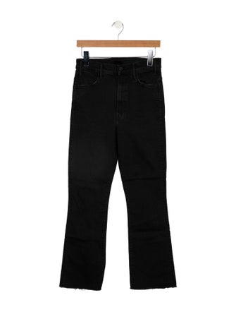 Mother Mid-Rise Straight Leg Jeans