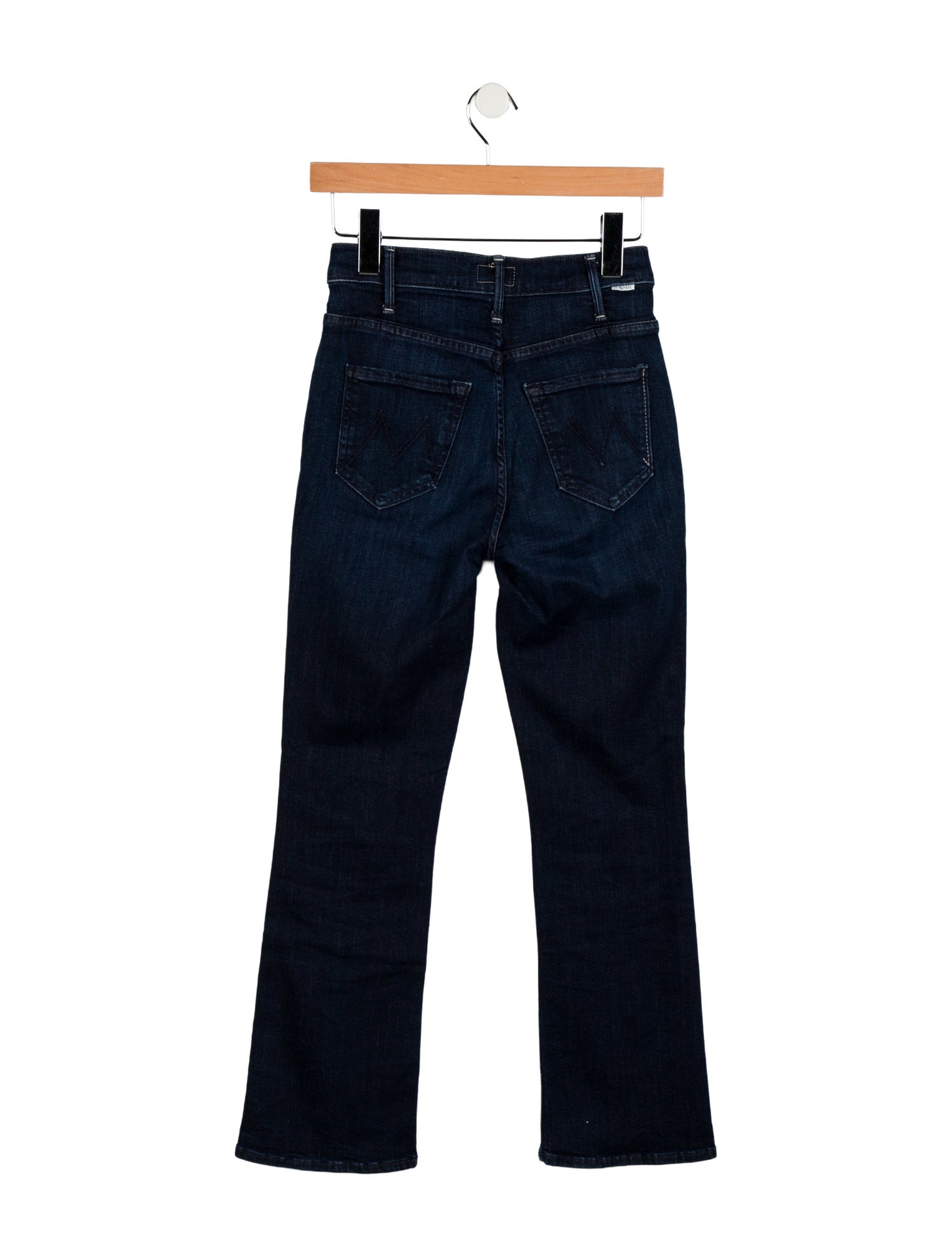 Mother High-Rise Straight Leg Jeans