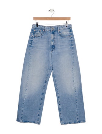 Mother High-Rise Wide Leg Jeans