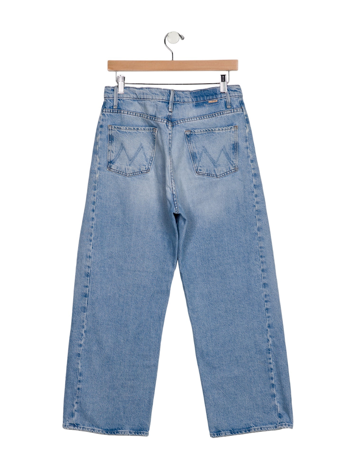 Mother High-Rise Wide Leg Jeans