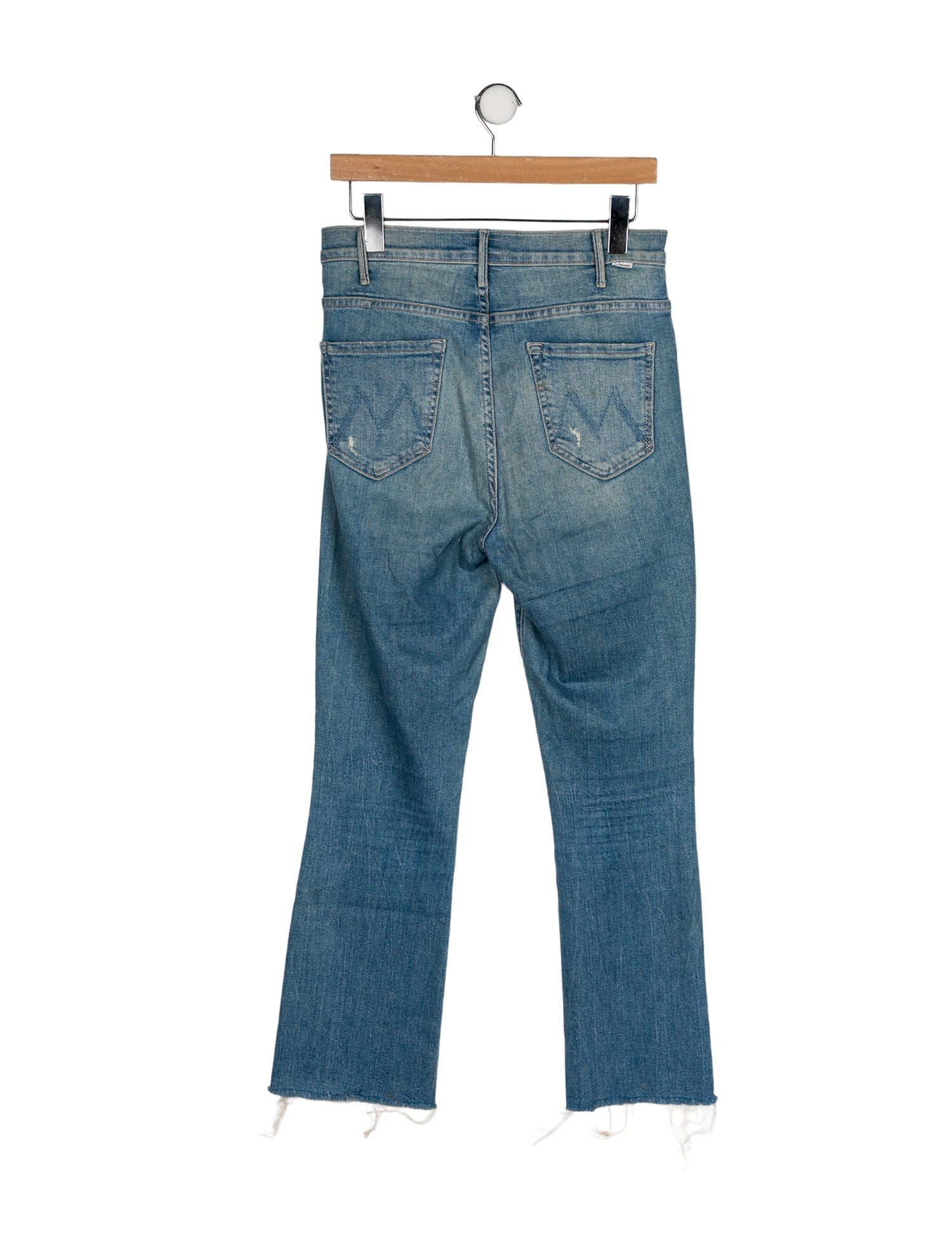 Mother High-Rise Straight Leg Jeans