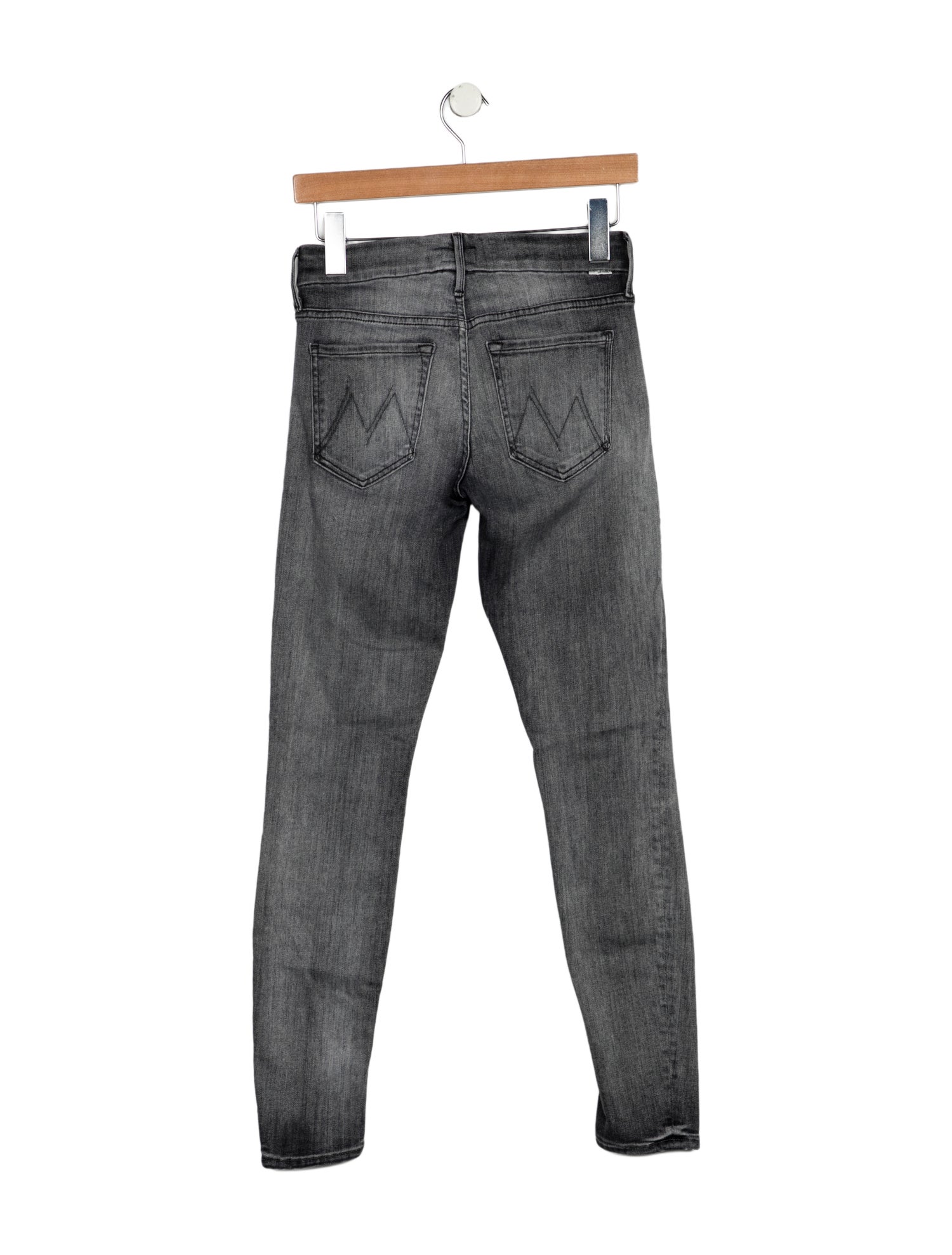 Mother Mid-Rise Skinny Leg Jeans