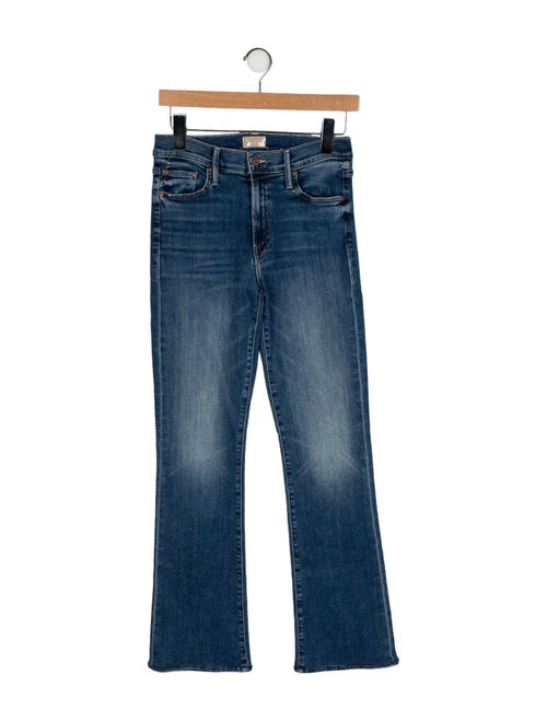 Mother Mid-Rise Straight Leg Jeans