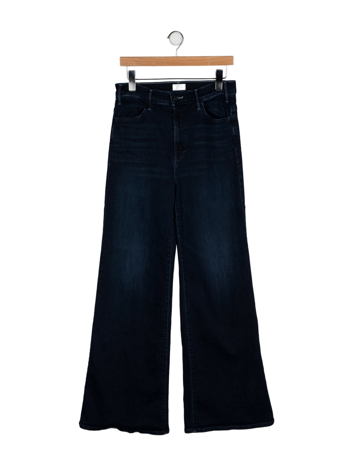 Mother High-Rise Wide Leg Jeans