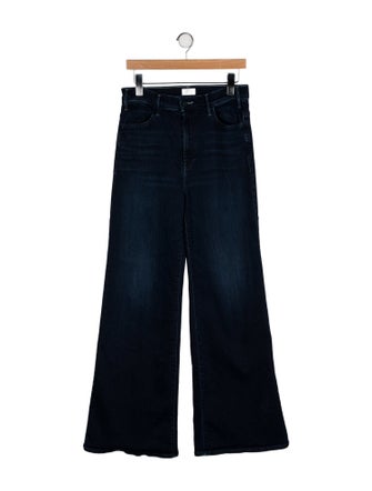 Mother High-Rise Wide Leg Jeans