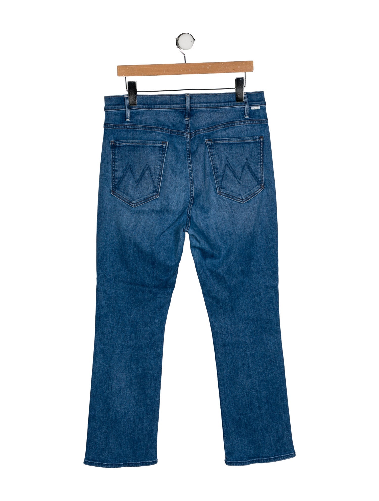 Mother High-Rise Straight Leg Jeans