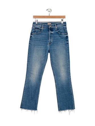 Mother High-Rise Straight Leg Jeans