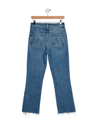 Mother High-Rise Straight Leg Jeans