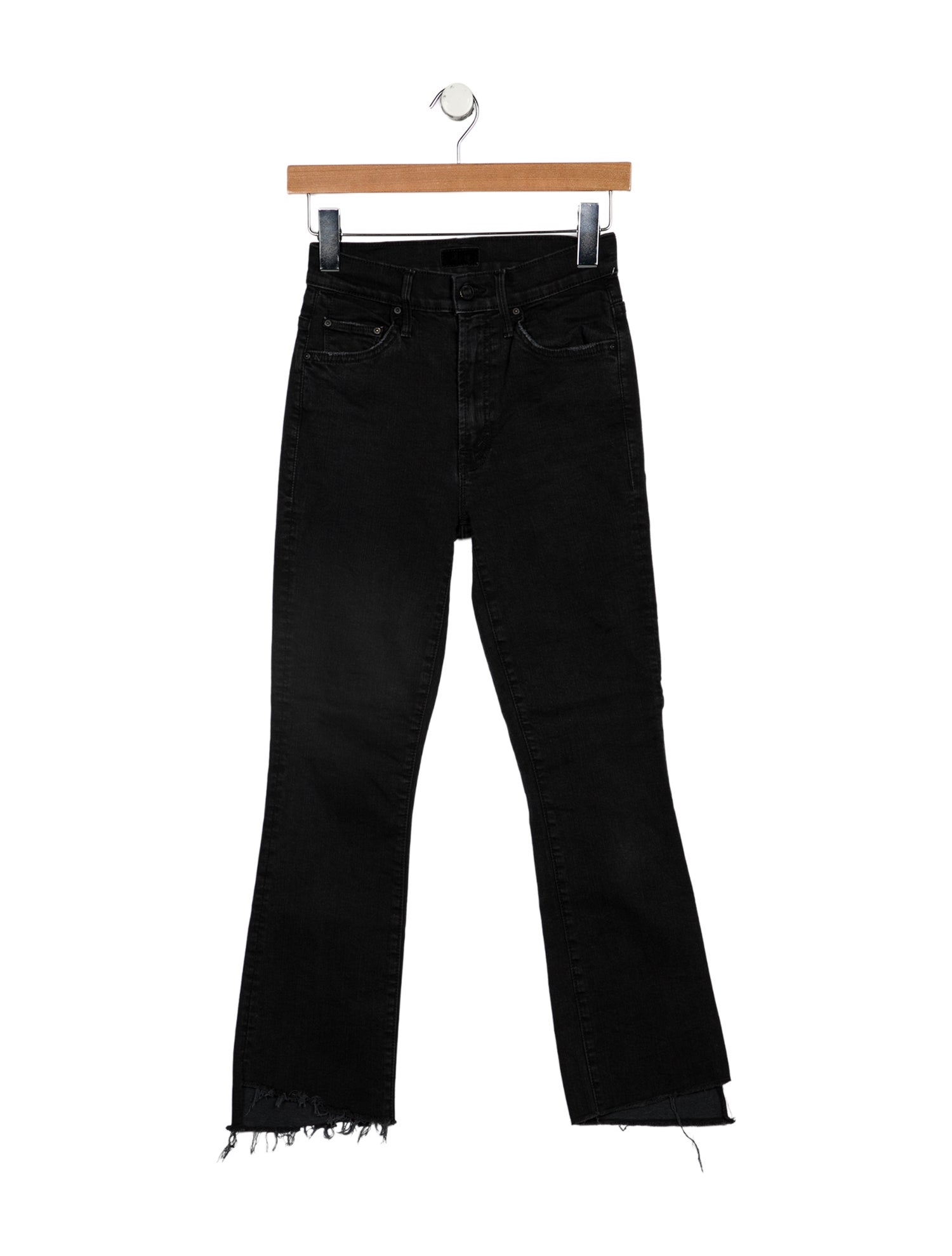 Mother Mid-Rise Straight Leg Jeans