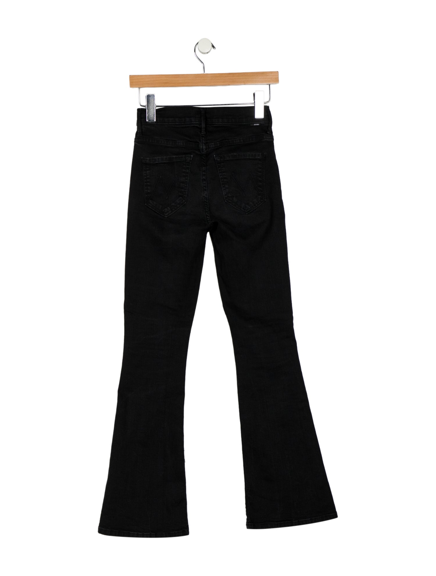 Mother Mid-Rise Wide Leg Jeans