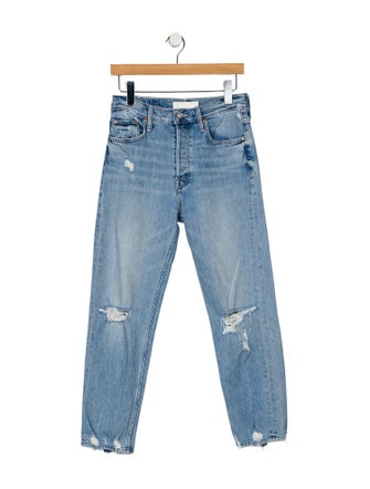 Mother High-Rise Skinny Leg Jeans