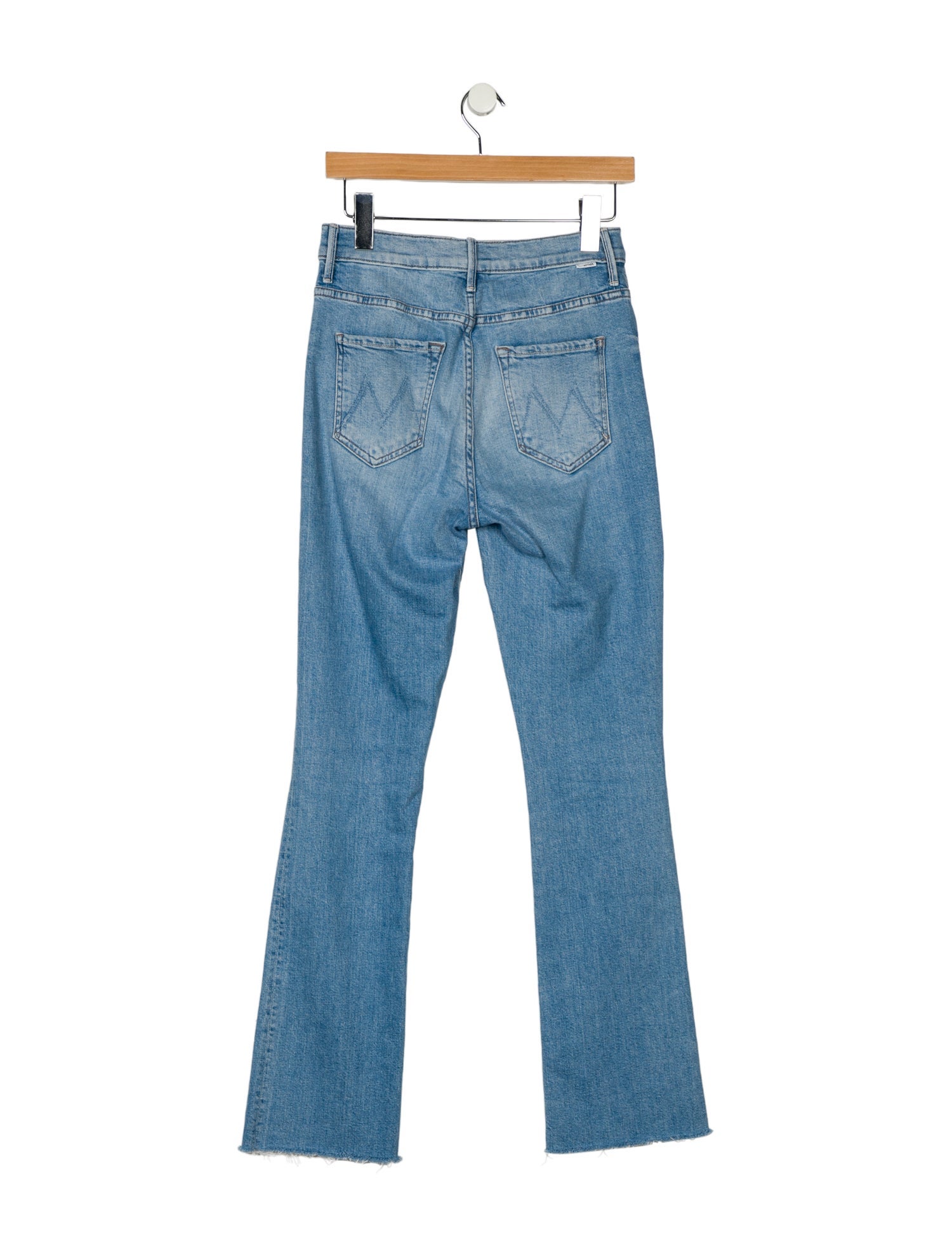Mother Mid-Rise Straight Leg Jeans