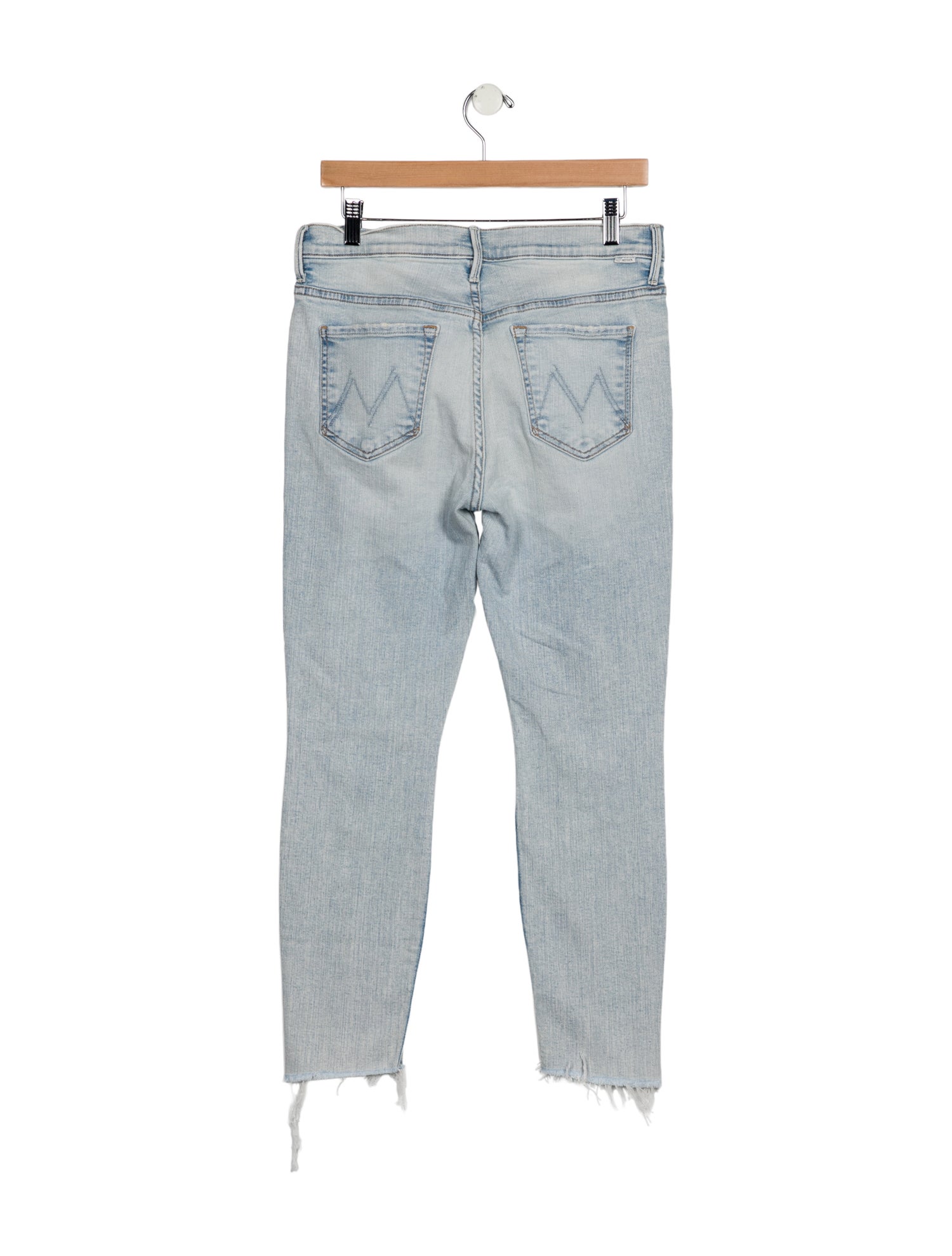 Mother Mid-Rise Skinny Leg Jeans