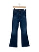 Mother Mid-Rise Wide Leg Jeans