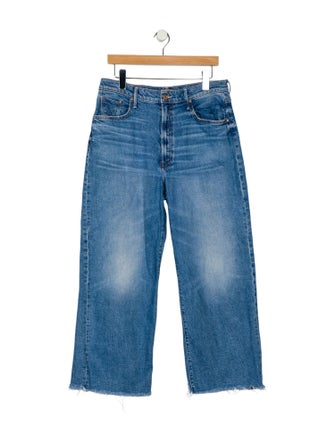 Mother High-Rise Wide Leg Jeans