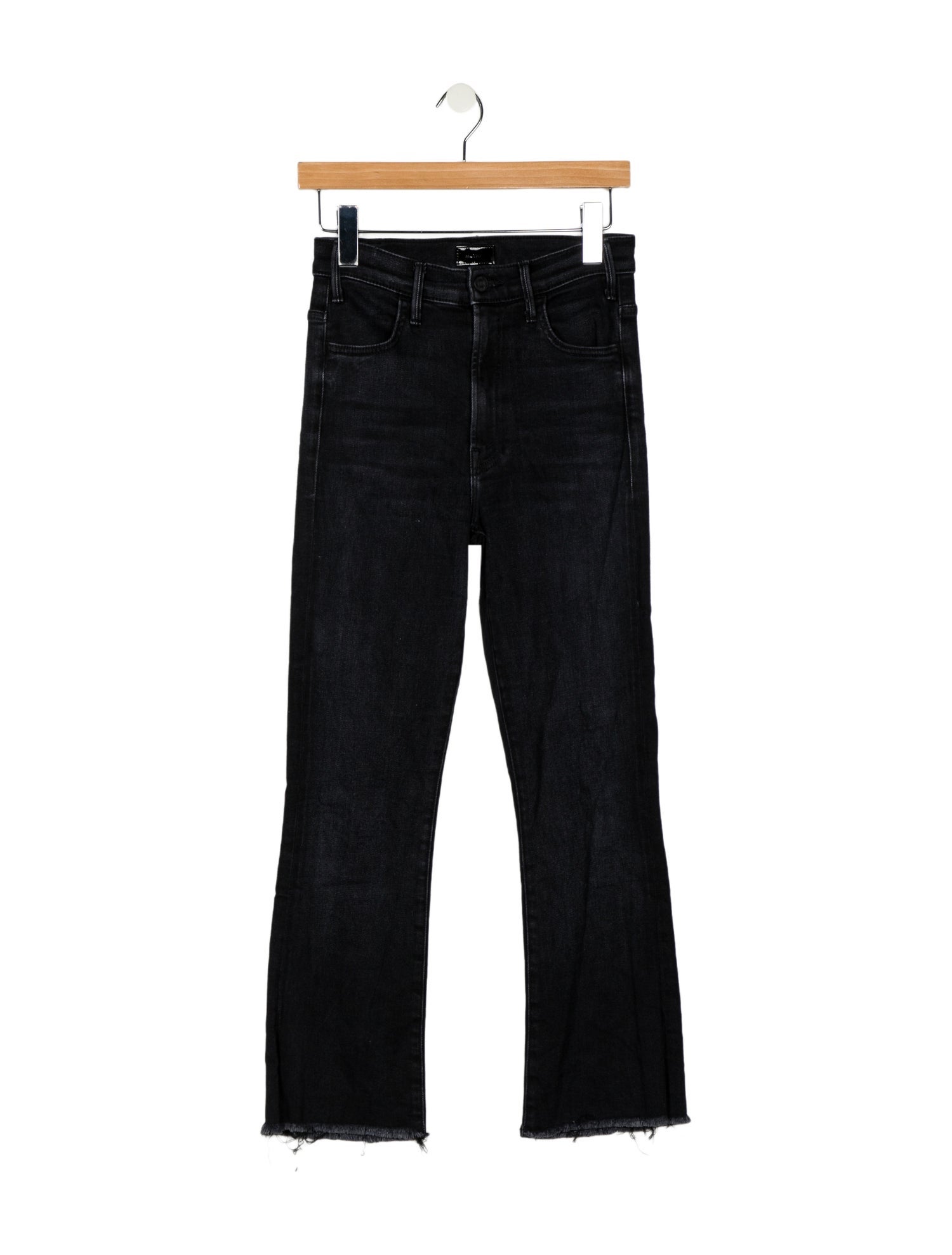 Mother THE HUSTLER ANKLE FRAY Straight Leg Jeans