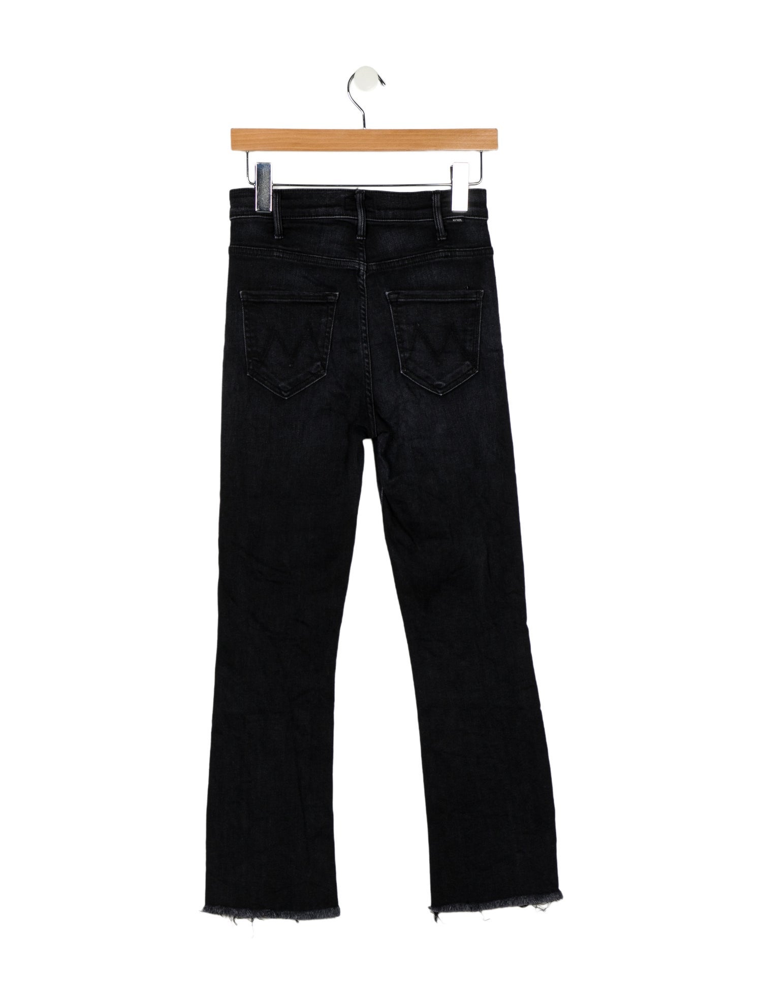 Mother THE HUSTLER ANKLE FRAY Straight Leg Jeans