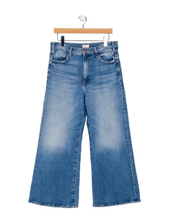 Mother High-Rise Wide Leg Jeans