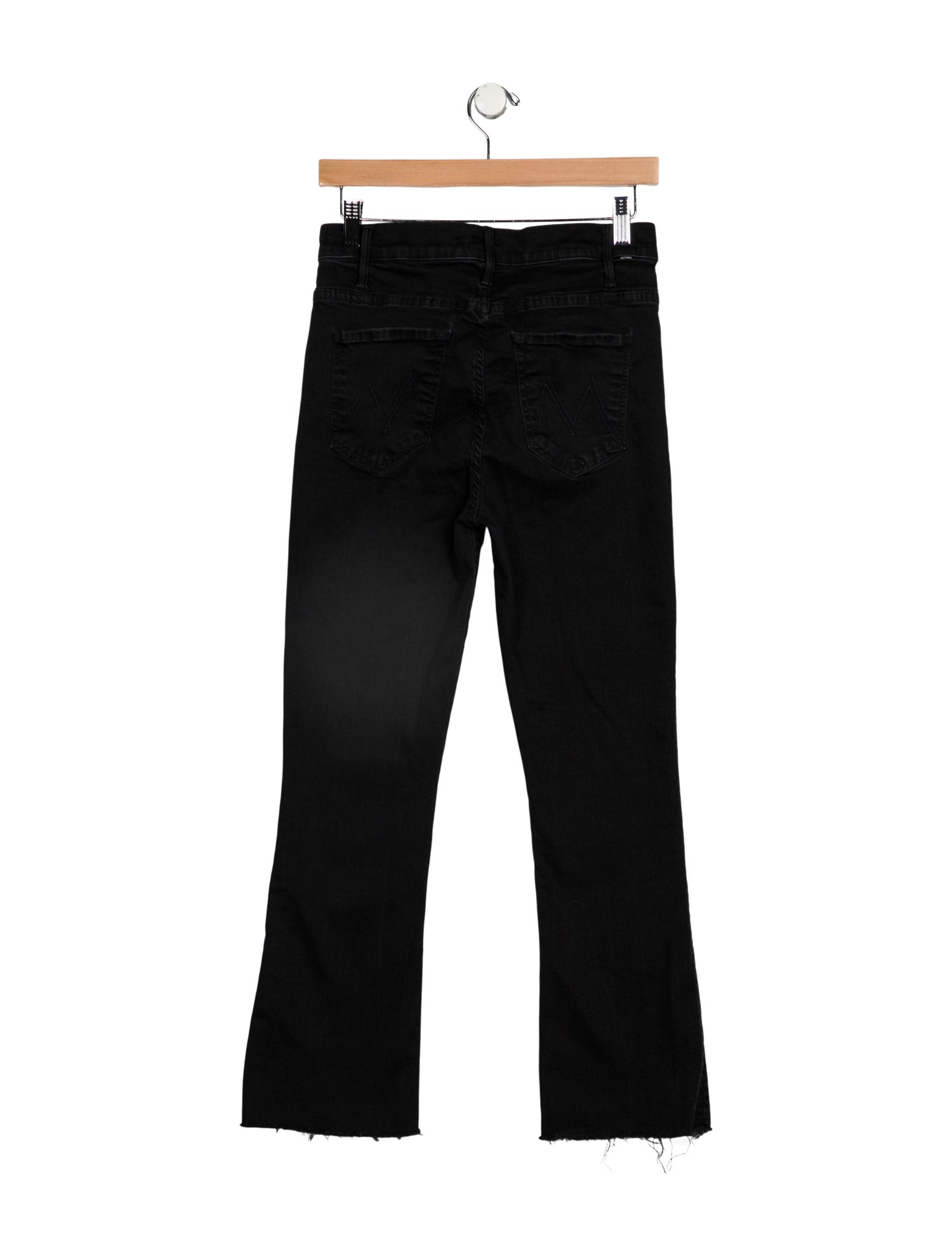 Mother Mid-Rise Straight Leg Jeans