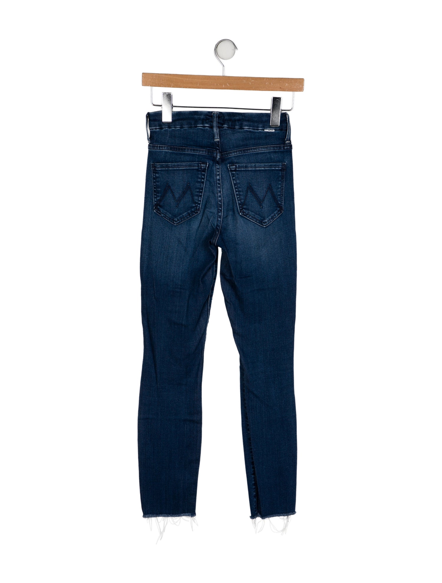 Mother Mid-Rise Skinny Leg Jeans