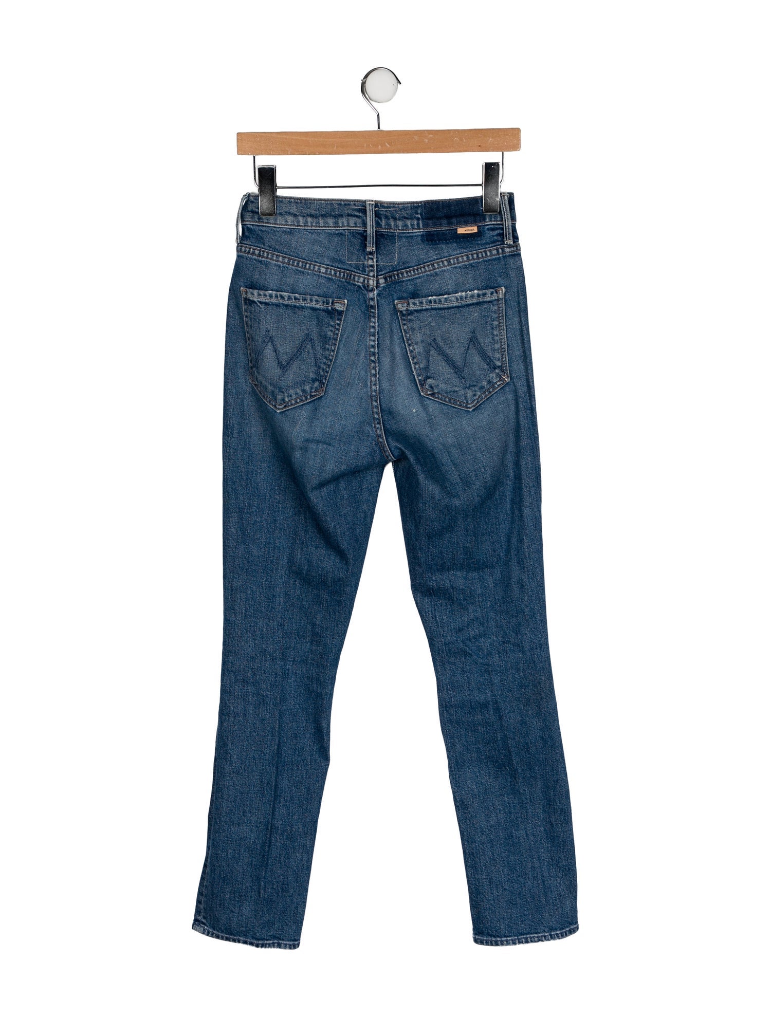 Mother High-Rise Skinny Leg Jeans
