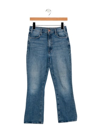 Mother High-Rise Straight Leg Jeans