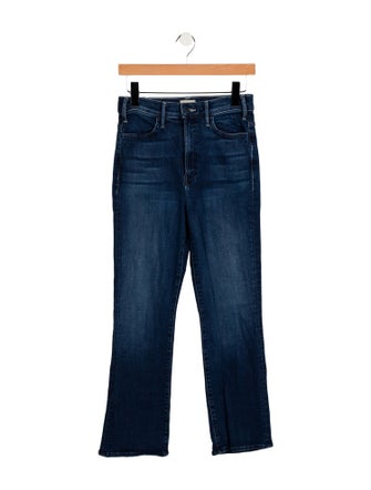 Mother High-Rise Straight Leg Jeans