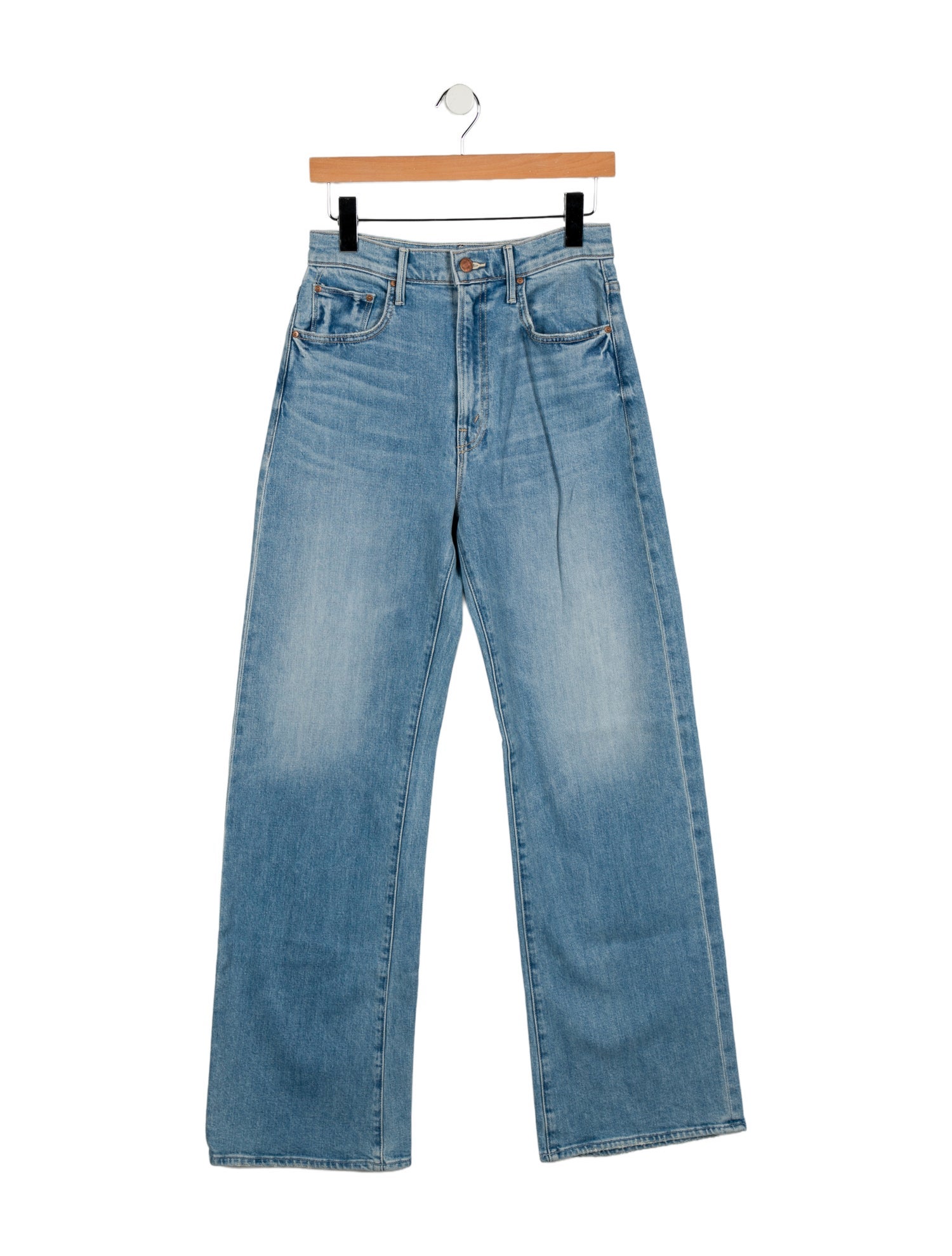 Mother High-Rise Wide Leg Jeans w/ Tags