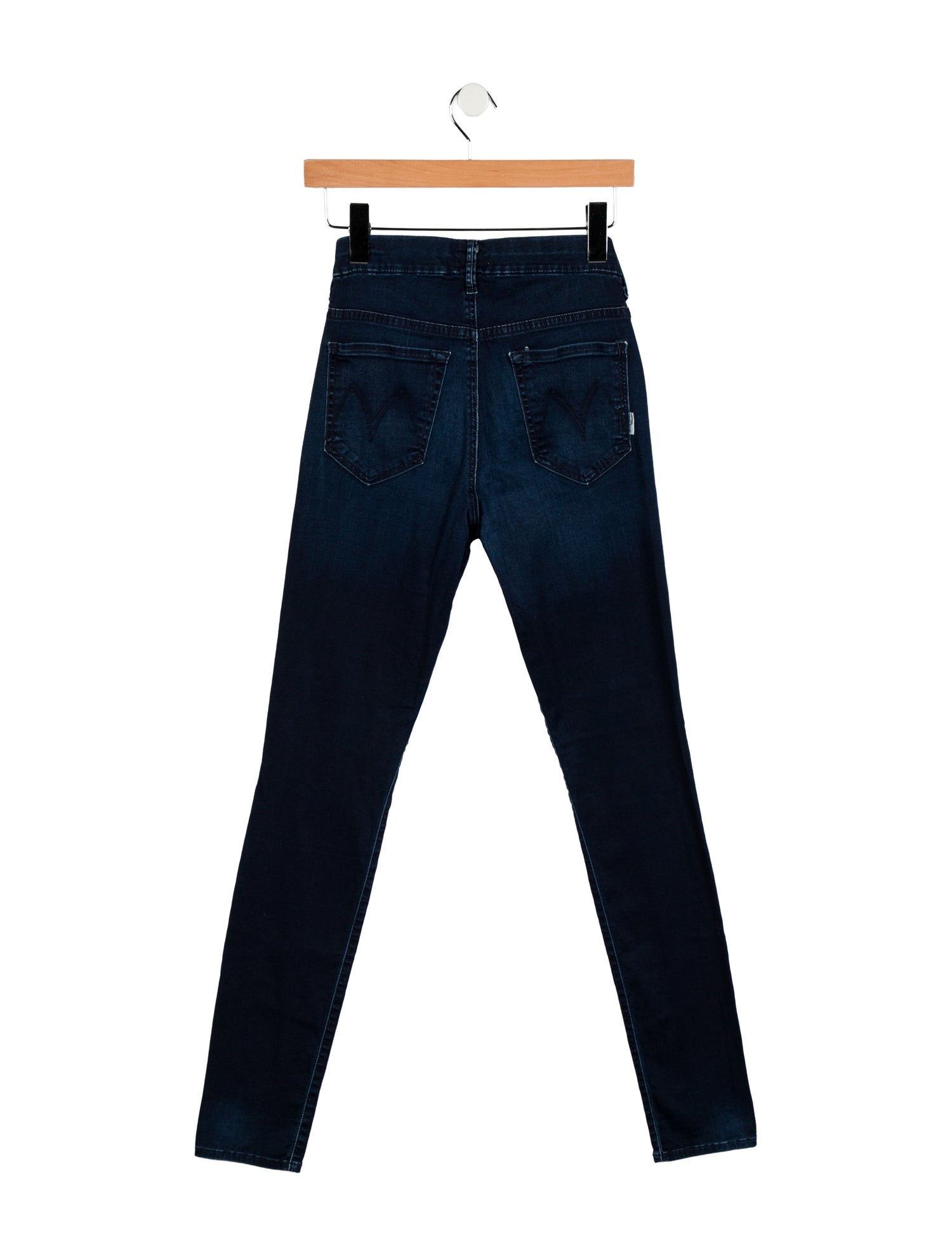 Mother Mid-Rise Skinny Leg Jeans