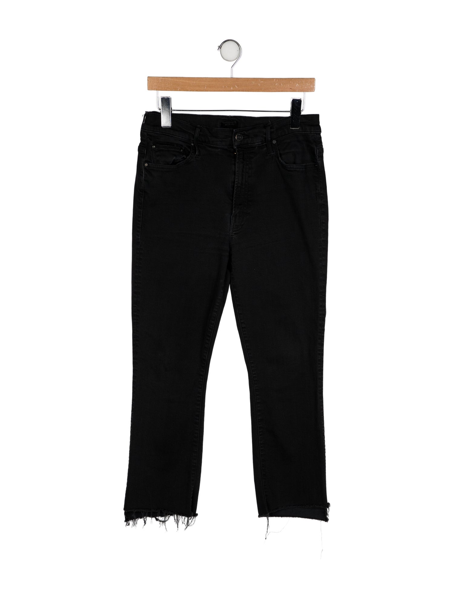 Mother High-Rise Straight Leg Jeans