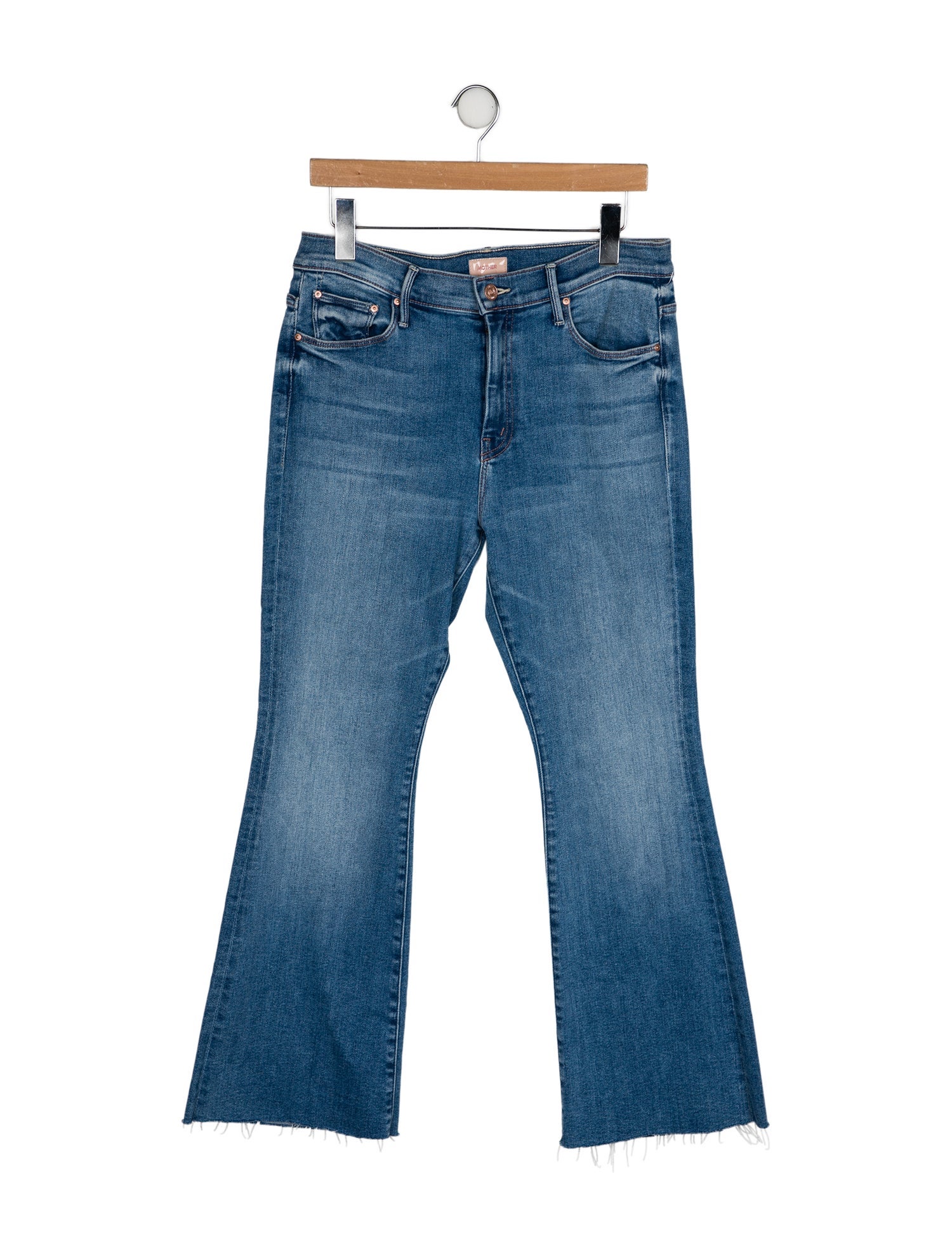 Mother High-Rise Wide Leg Jeans
