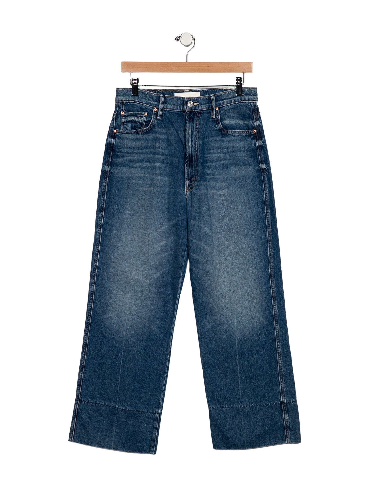 Mother High-Rise Wide Leg Jeans