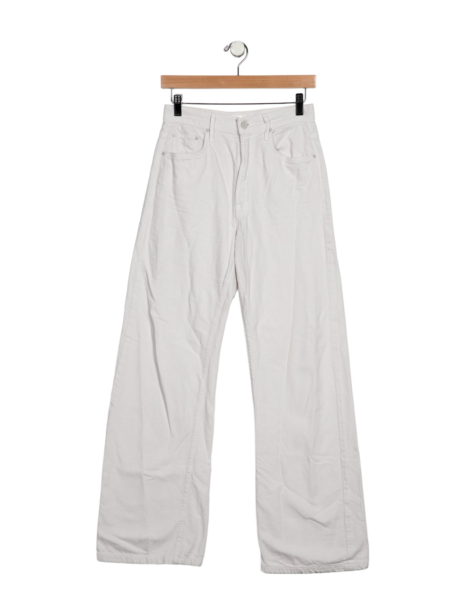 Mother High-Rise Wide Leg Jeans