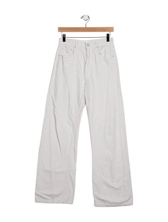 Mother High-Rise Wide Leg Jeans