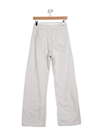 Mother High-Rise Wide Leg Jeans