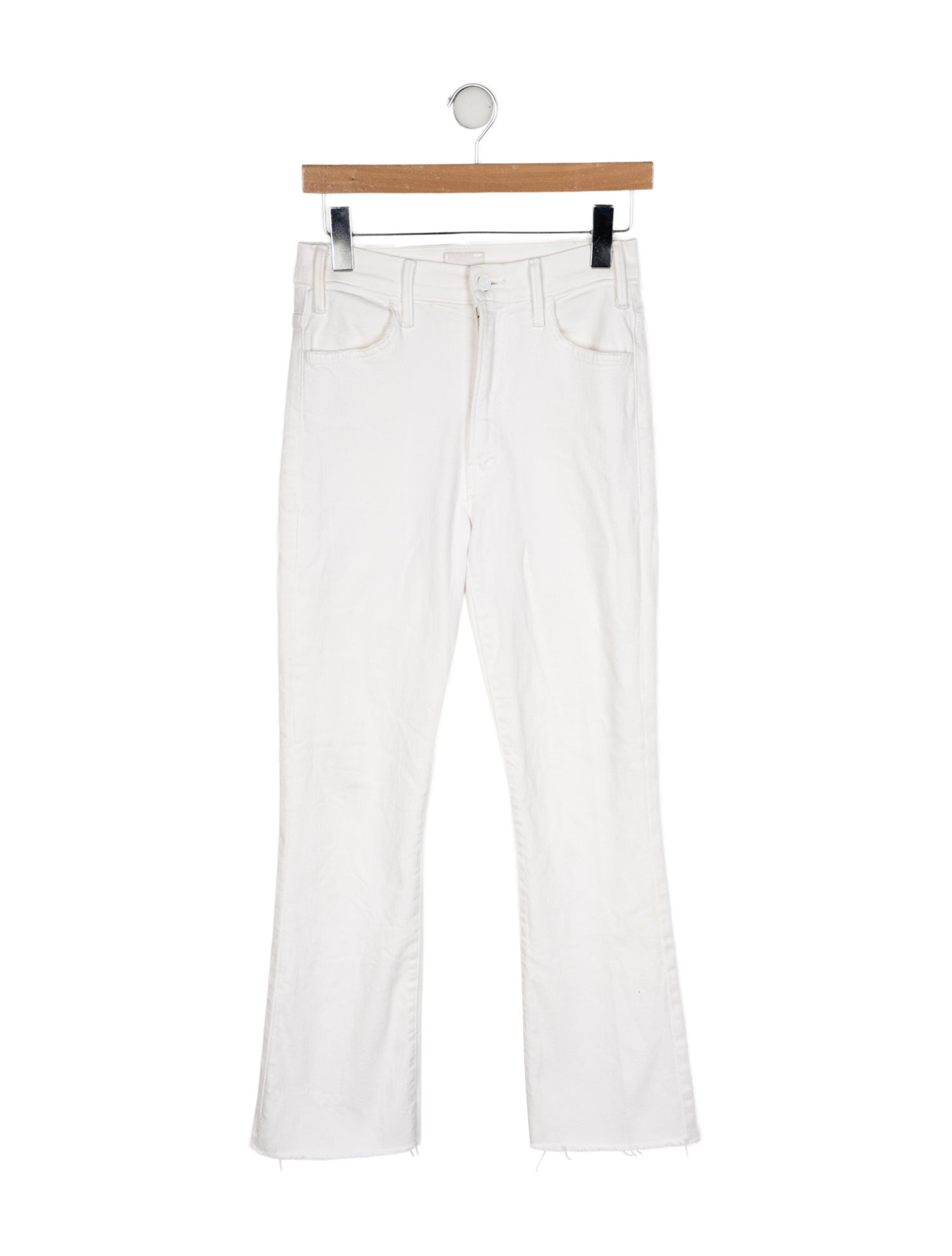 Mother Mid-Rise Straight Leg Jeans