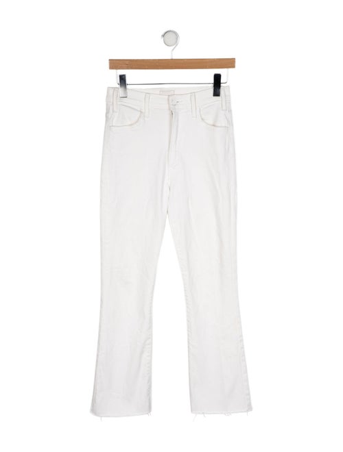 Mother Mid-Rise Straight Leg Jeans