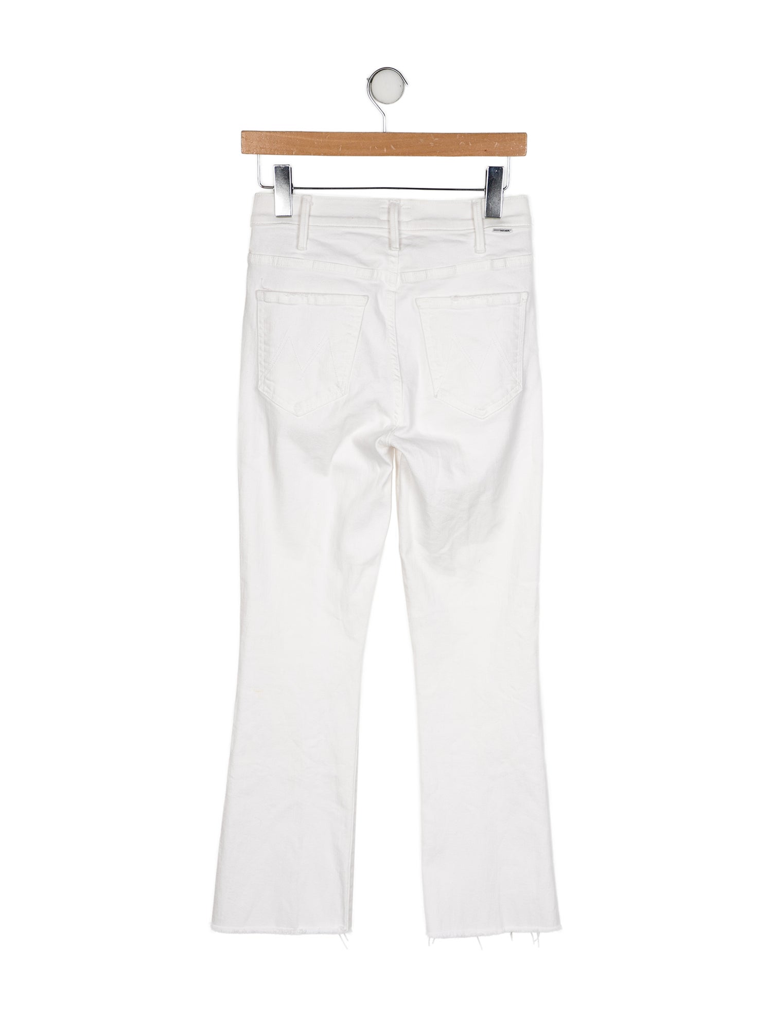 Mother Mid-Rise Straight Leg Jeans