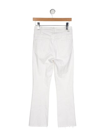 Mother Mid-Rise Straight Leg Jeans