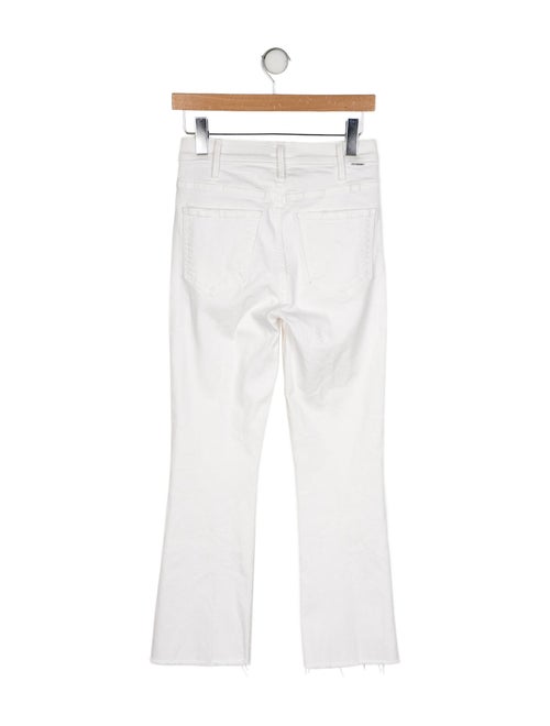 Mother Mid-Rise Straight Leg Jeans