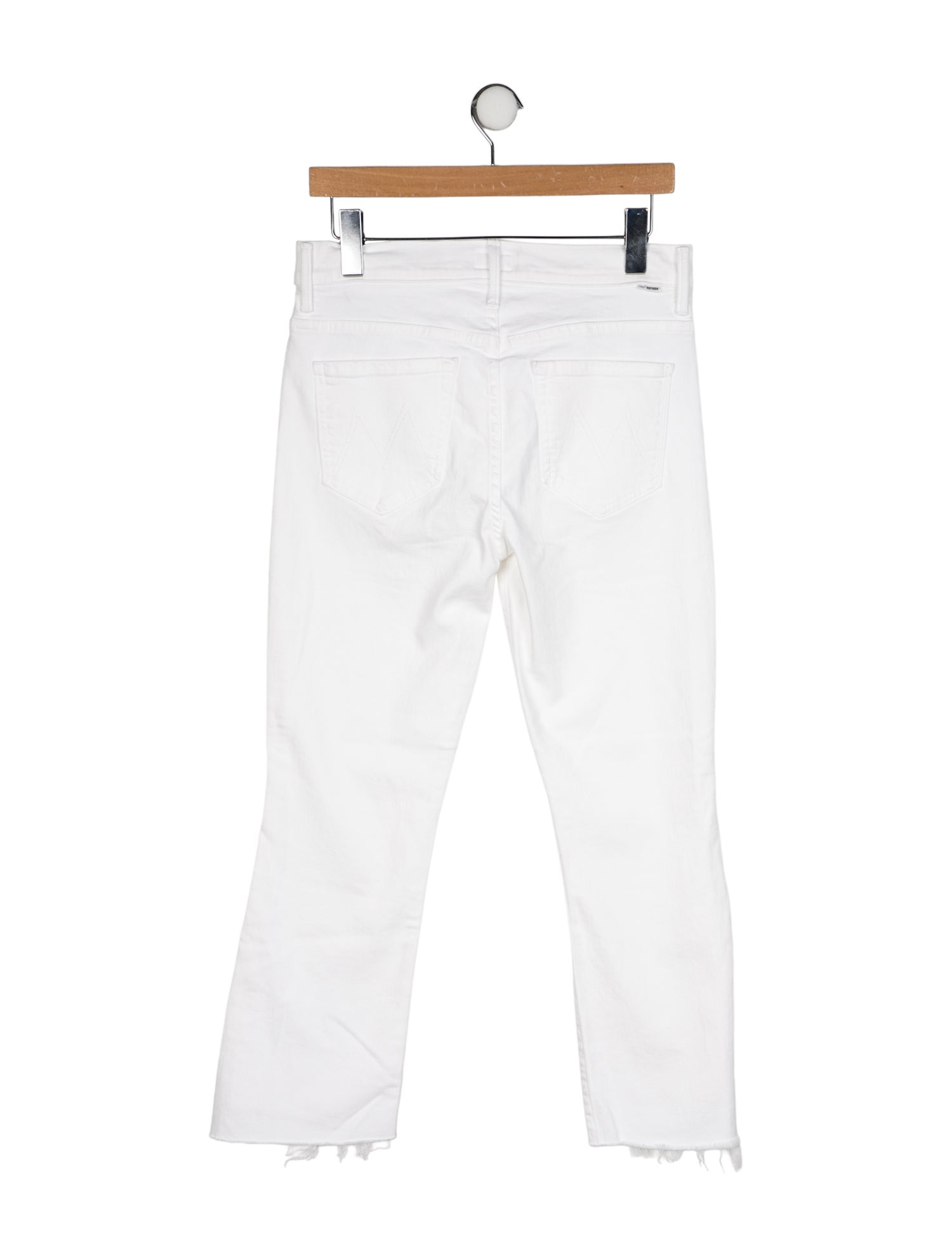 Mother Mid-Rise Straight Leg Jeans