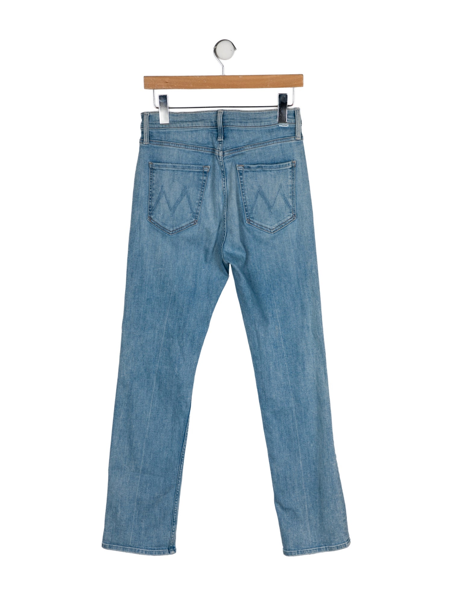 Mother High-Rise Straight Leg Jeans