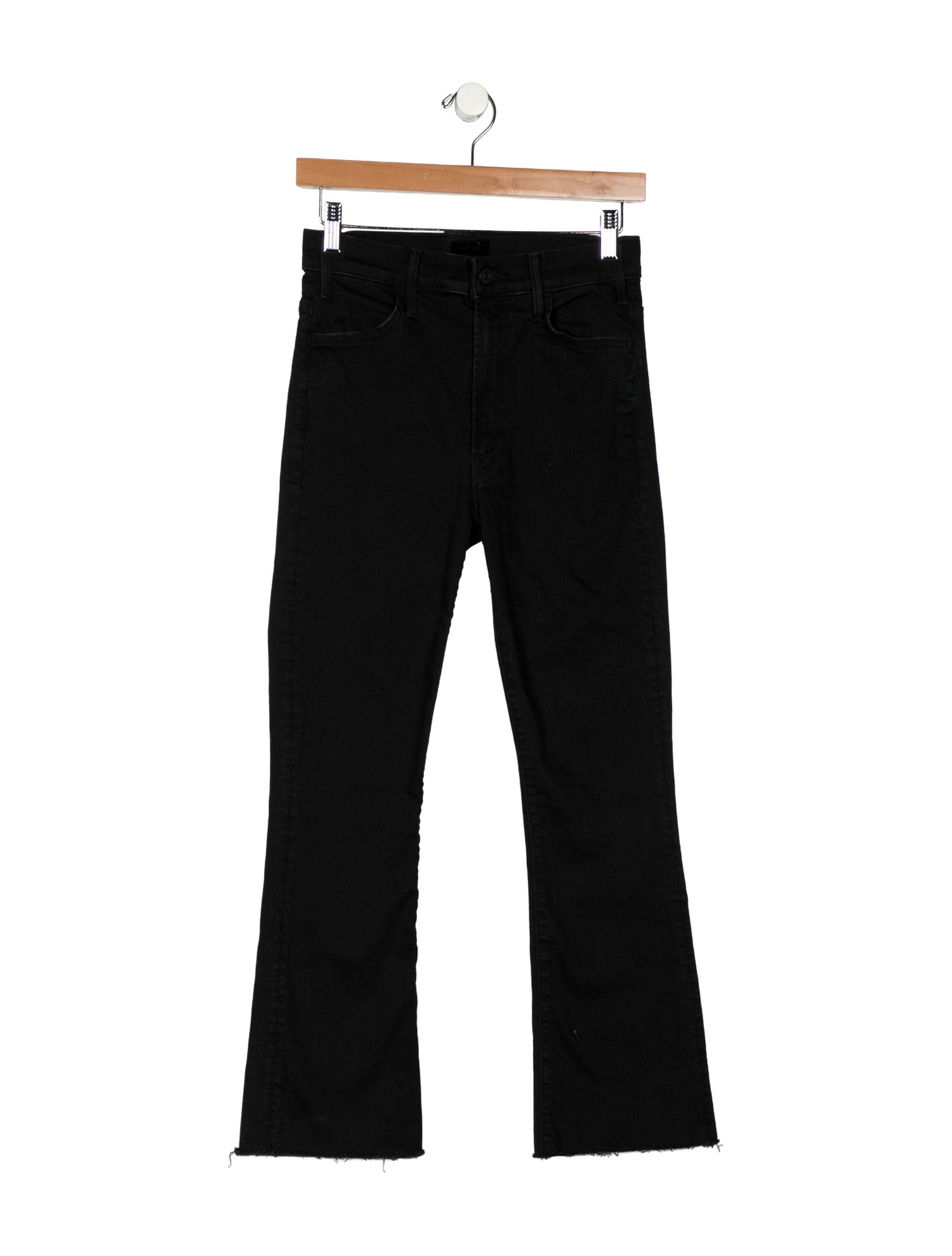 Mother Mid-Rise Straight Leg Jeans
