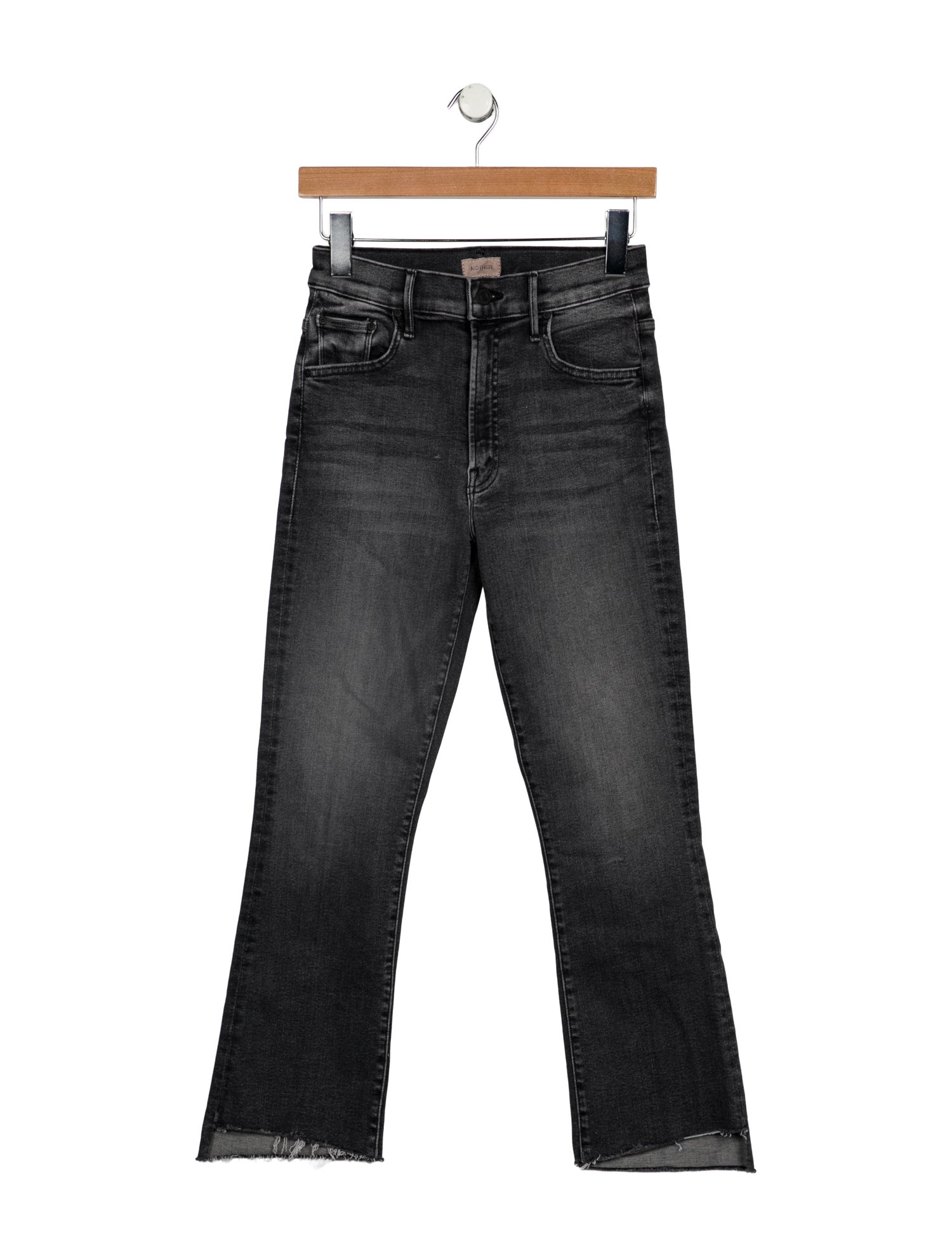 Mother Mid-Rise Straight Leg Jeans