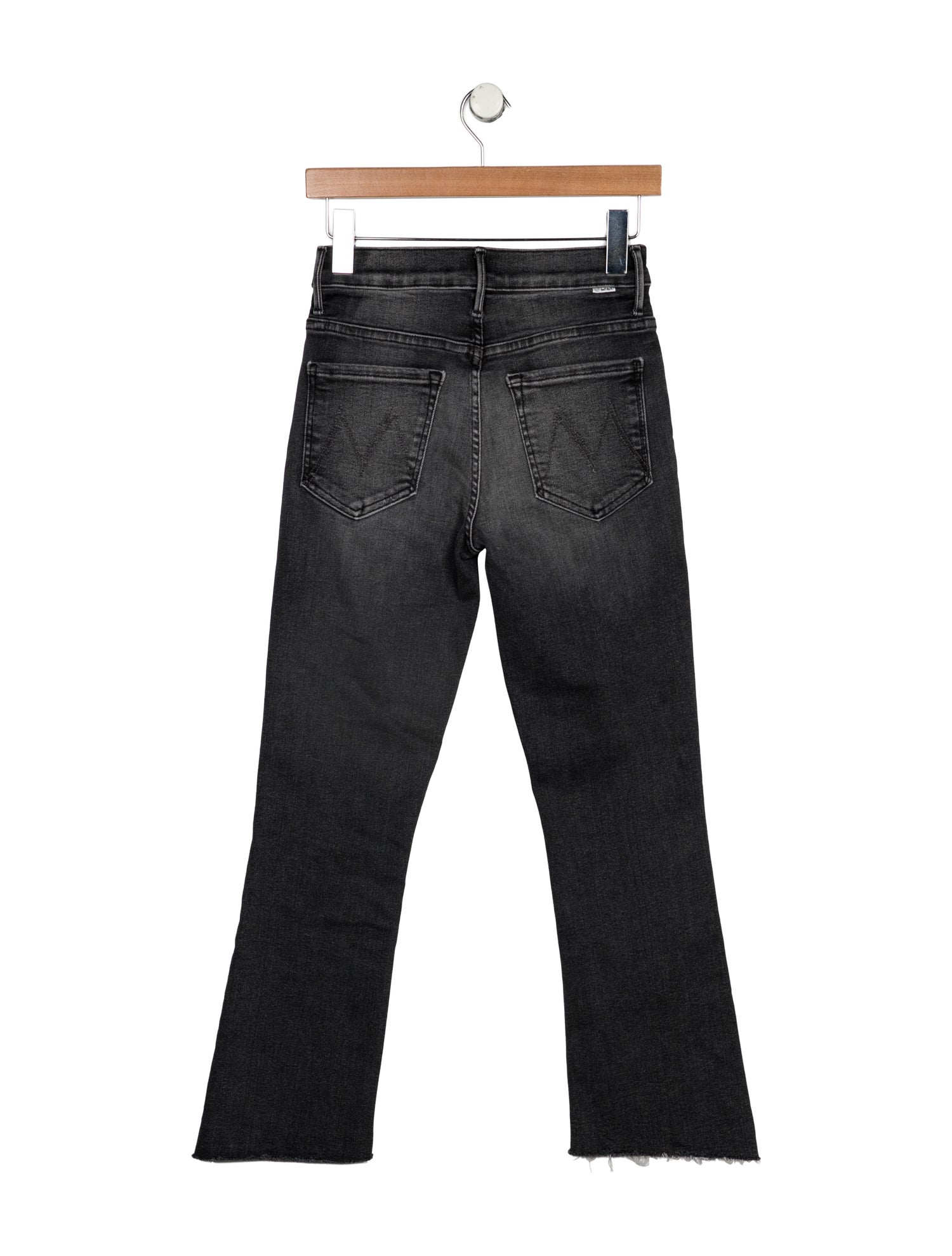 Mother Mid-Rise Straight Leg Jeans